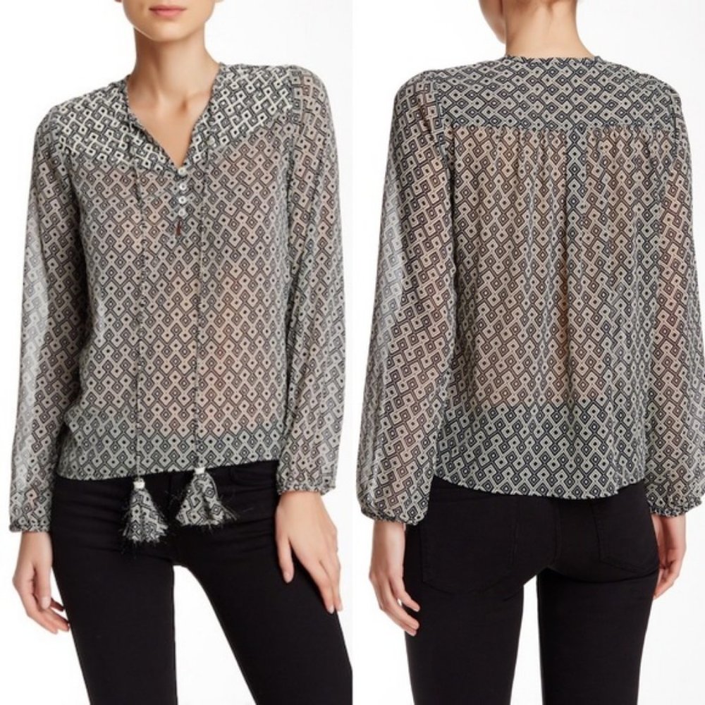 Christophe Sauvat Gama Blouse Medium Beaded Boho